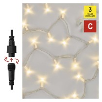 Premium LED spojovacia reťaz biela, 5 m, vonkajšia aj vnútorná, teplá biela