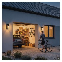 LED sodo šviestuvas ZALA,  12,8 × 8,0 × 23,0 cm, 1 × E27, 15 W