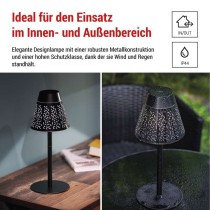 LED Schreibtischlampe GRACE, wiederaufladbar