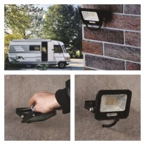 Naświetlacz LED GLARO 10W, czarny, IP65, 1000 lm, neutralna biel