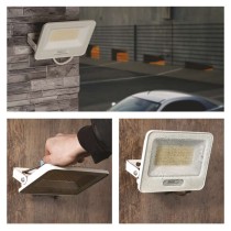 LED-prožektor GLARO 50 W, valge, IP65, 5000 lm, neutraalne valge