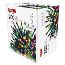 Lampki choinkowe Classic 200 LED 10m multikolor, zielony przewód, IP20