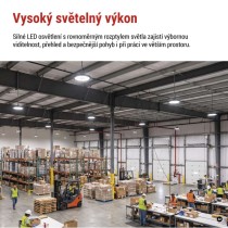 LED průmyslové závěsné svítidlo HIGHBAY CIRUS 77W