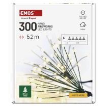 LED Lichterkette – leuchtende Büschel, nano, 5,2 m, Innen, warmweiss, Timer