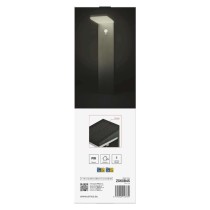 Słupek oświetleniowy LED Garden VEREA solarna, ciepła biel, max 460 lm, IP44, PIR