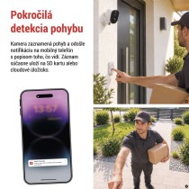GoSmart Vonkajšia batériová kamera IP-1150 SNAP s WiFi a solárnym panelom