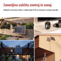 GoSmart Zunanja baterijska kamera IP-1150 SNAP z WiFi in solarnim panelom