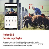 GoSmart Vonkajšia batériová kamera IP-6100G HAWK s 4G LTE a solárnym panelom
