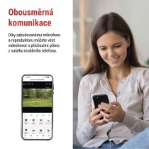 GoSmart Venkovní bateriová kamera IP-6100G HAWK s 4G LTE a solárním panelem