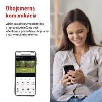 GoSmart Vonkajšia batériová kamera IP-6100G HAWK s 4G LTE a solárnym panelom