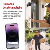 GoSmart Vonkajšia batériová kamera IP-1150G SNAP s WiFi a solárnym panelom