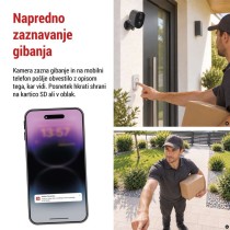 GoSmart Zunanja baterijska kamera IP-1150G SNAP z WiFi in solarnim panelom