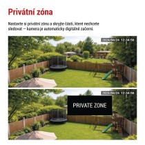 GoSmart Venkovní bateriová kamera IP-1150G SNAP s WiFi a solárním panelem