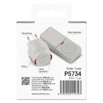Kodune juhtmevaba uksekell P5734, pistik
