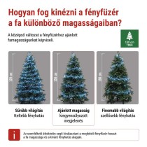 LED nano fényfüzér tekercsen, ezüst , 14,4 m, hideg fehér, időzítő