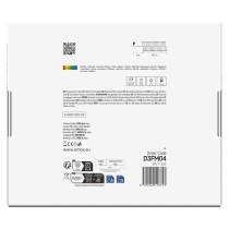 LED nano fényfüzér tekercsen, ezüst, 19,2 m, többszínű, időzítő