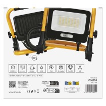 GLARO 30 W LED-prožektor, kollane-must, IP65, 3000 lm, neutraalne valge