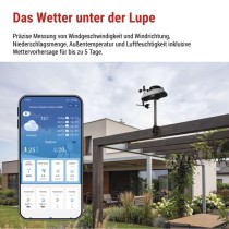 GoSmart Drahtlose Wetterstation E6000