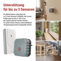 GoSmart Drahtlose Wetterstation E6000