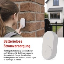 Ersatztaste für Drahtlose Türklingel P5739W, P5739B