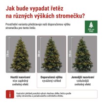 LED vánoční cherry řetěz – kuličky, 20 m, venkovní i vnitřní, teplá bílá, programy,časovač