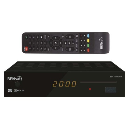 HD satelitní přijímač Bensat 380IR-PVR