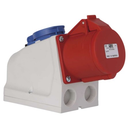 ZASUVKA 4P 32A/400V+250V/16A