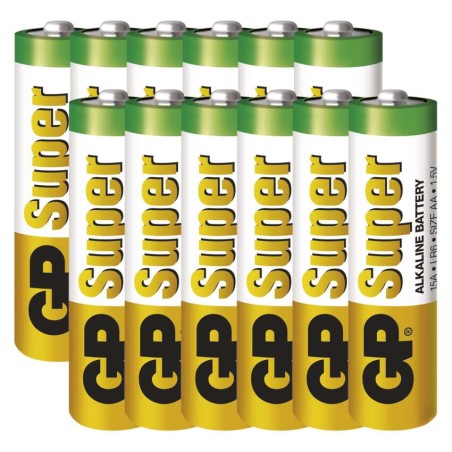 GP Super Alkáli elem AA 12db/bliszter
