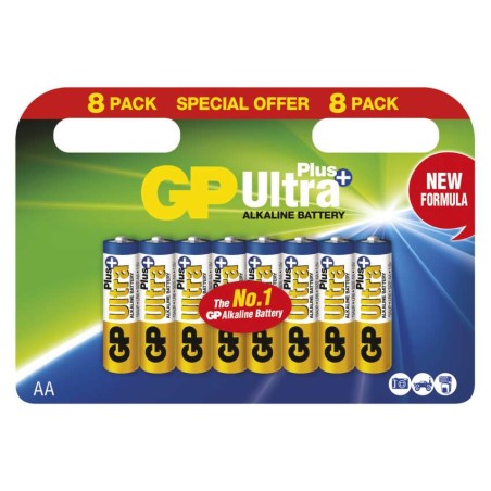 GP Ultra Plus Alkáli elem AA 8db/bliszter