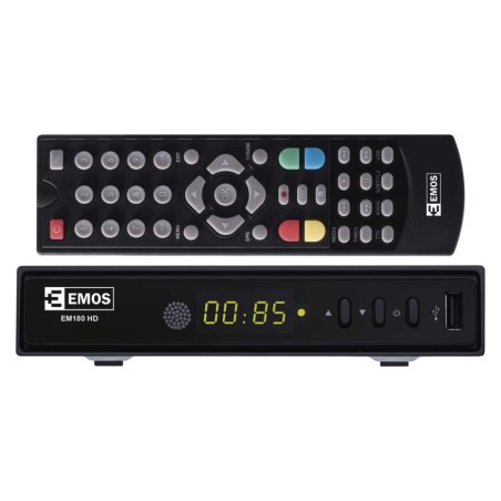 Set-top box EMOS EM180 HD HEVC H265 (DVB-T2)