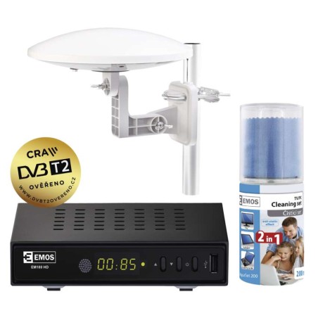 Zvýhodněný set přijímače EM180 s anténou BEN-9016C + dárek 