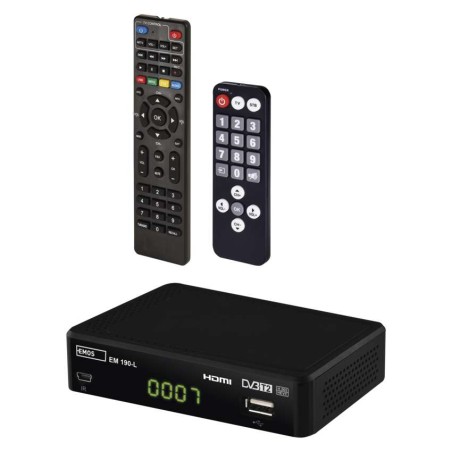 Zestaw dla Seniora – dekoder DVB T2 + pilot SENIOR