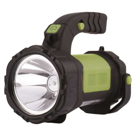 Nabíjecí svítilna LED E208A, 3W CREE + 12x LED