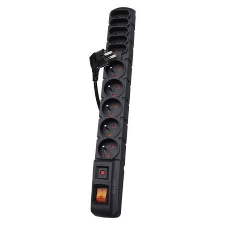 Prepäťová ochrana – 10 zásuviek, 3m, čierna
