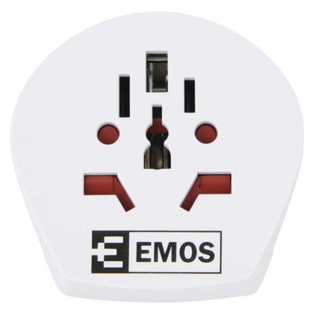 Cestovní adaptér bílý(pro cizince,kteří přijedou do ČR),bílá