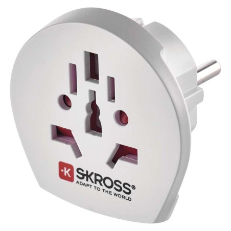 Cestovní SCHUKO adaptér pro cizince do střední Evropy