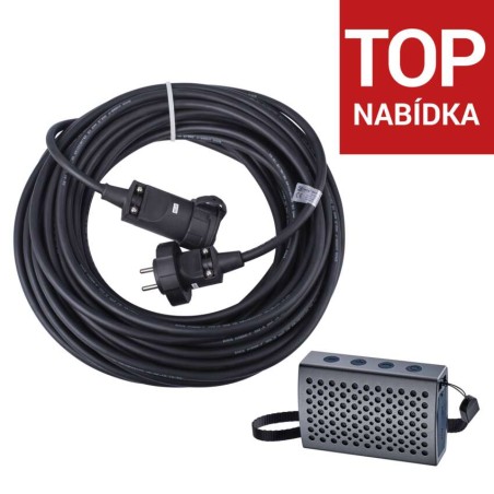 Sada prodl. kabel gum. spojka 20m/3x2,5mm2 a soundbox Tiffy