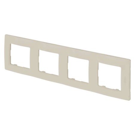 Legrand Niloé rámeček čtyřnásobný béžový