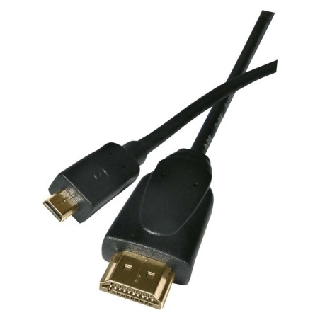 Przewód HDMI 2.0 wtyk A - wtyk D, pozłacane złącza, 1,5m