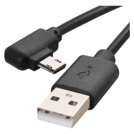 Töltő- és adatkábel USB-A 2.0 / micro USB-B 2.0, Quick Charge, 1 m, fekete