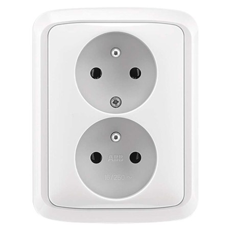 Zásuvka TANGO, bílá 5512A-2349B