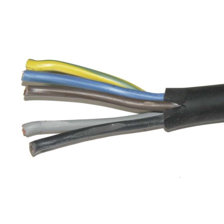 Kabel gumový CGSG 5x1 H05RR-F, 100m