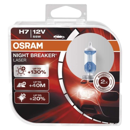 Autožiarovky OSRAM H7 12V 55W 64210 night breaker 2 ks