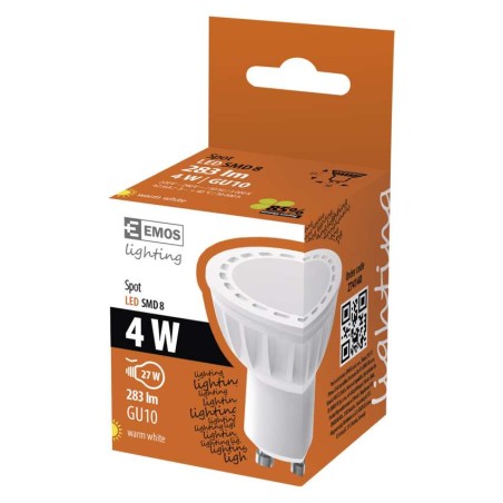 LED žárovka Classic MR16 4W GU10 teplá bílá