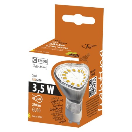 Dichroická 15 LED SMD 2835 3,5W GU10 teplá biela