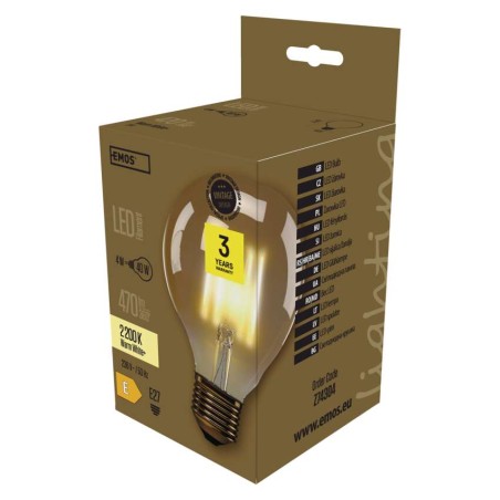 LED Lampe Vintage G95 / E27 / 4 W (40 W) / 470 lm / Warmweiß