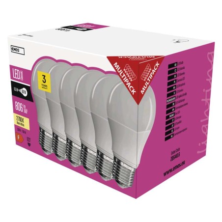 LED Lampe Classic A60 / E27 / 8,5 W (60 W) / 806 lm / Warmweiß