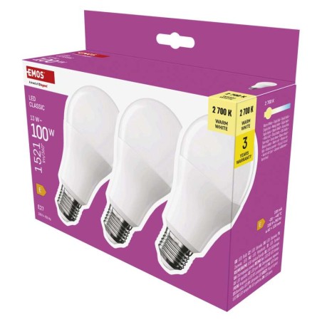 LED Lampe Classic A60 / E27 / 13 W (100 W) / 1521 lm / Warmweiß