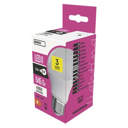 LED Lampe Classic A60 / E27 / 7,3 W (50 W) / 645 lm / Neutralweiß