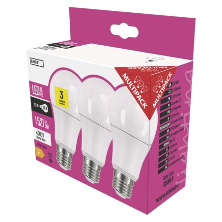 5 + 1 zdarma – LED žiarovka Classic A60 / E27 / 14 W (100 W) / 1 521 lm / neutrálna biela